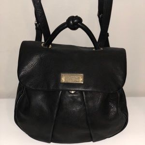 Marc by Marc Jacobs Black Leather Backpack